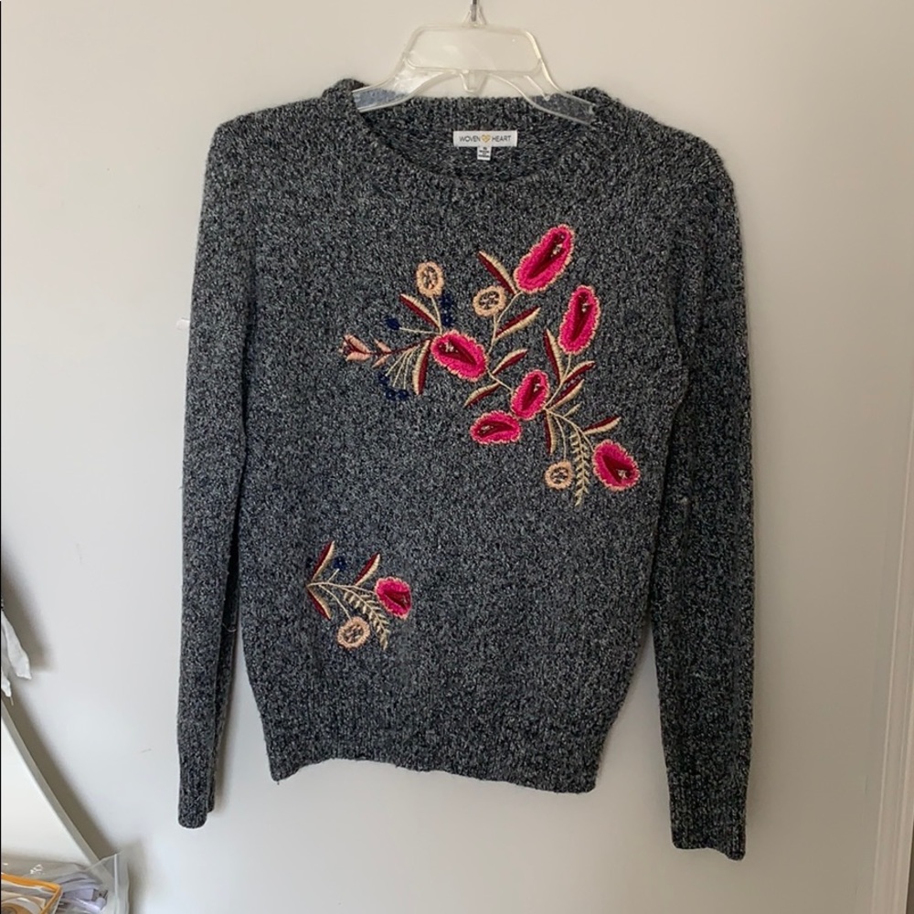 Gray sweater